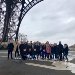 Gruppenbild Eiffelturm