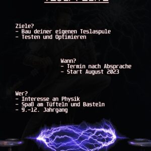 Flyer AG Physik und Technik